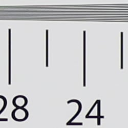 Strong detail to 2,400 lines vertical In-Camera JPEG