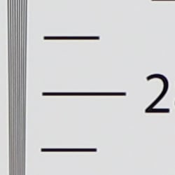 Strong detail to ~2,800 lines horizontal In-Camera JPEG
