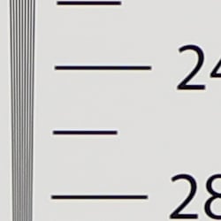 Strong detail to ~2,500 lines horizontal In-Camera JPEG