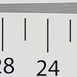 Strong detail to ~2,500 lines vertical In-Camera JPEG