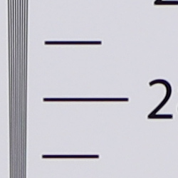 Strong detail to ~2,700 lines horizontal In-Camera JPEG