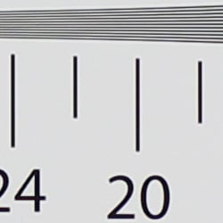 Strong detail to ~2,100 lines vertical In-Camera JPEG