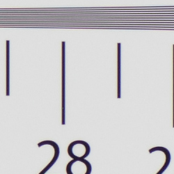 Strong detail to ~2,800 lines vertical ACR Converted RAW
