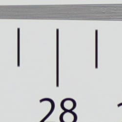 Strong detail to ~2,800 lines vertical In-Camera JPEG