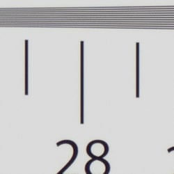 Strong detail to ~2,800 lines vertical ACR Converted RAW
