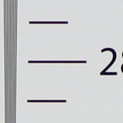 Strong detail to ~2,800 lines horizontal In-Camera JPEG