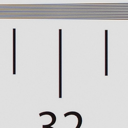 Strong detail to ~3,200 lines vertical ACR Converted RAW