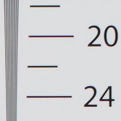 ACR converted RAW: Strong detail to ~2,300 lines horizontal