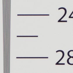 ACR converted RAW: Strong detail to ~2,600 lines horizontal