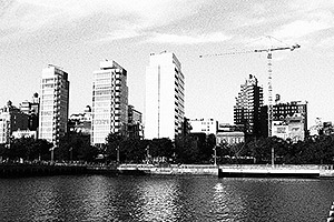 Canon SL1 review -- Grainy Black & White Effect