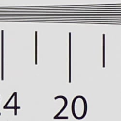 Strong detail to 2,000 lines vertical In-Camera JPEG
