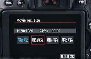 Rebel T5i (EOS 700D) Video image 1
