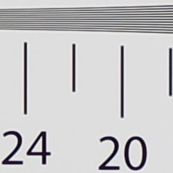 Strong detail to 2,100 lines vertical In-Camera JPEG