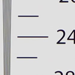 Strong detail to ~2,400 lines horizontal In-Camera JPEG