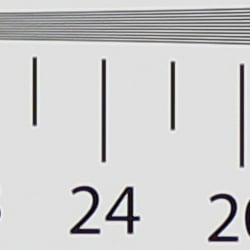 Strong detail to ~2,400 lines vertical In-Camera JPEG