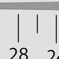 Strong detail to ~2,700 lines vertical In-Camera JPEG