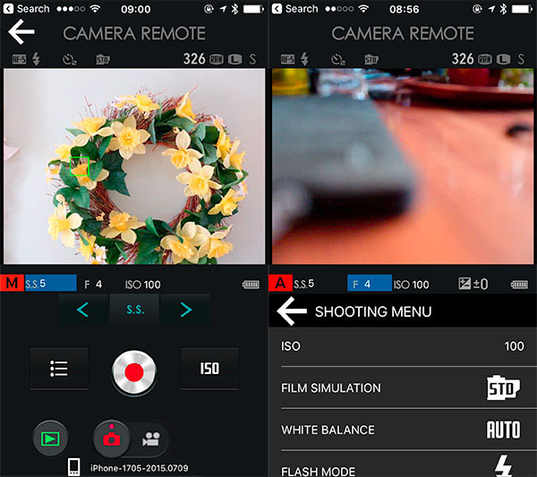Fuji GFX Review: Field Test -- Wireless App