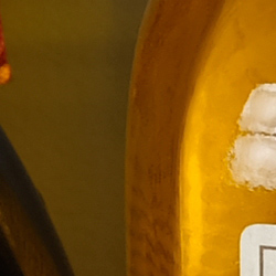 100% crop from Fujifilm GFX test image taken at ISO 100