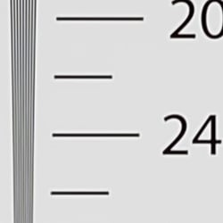 Strong detail to ~2,300 lines horizontal Camera JPEG