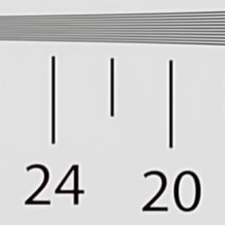 Strong detail to ~2,300 lines vertical Camera JPEG