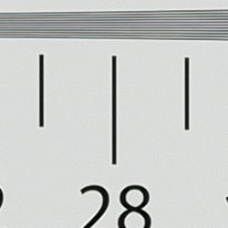 Strong detail to ~2,800 lines vertical Camera JPEG