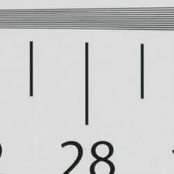 Strong detail to ~2,800 lines vertical ACR converted RAW