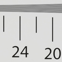 Strong detail to ~2,300 lines vertical Camera JPEG