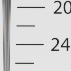 Strong detail to ~2,300 lines horizontal Raw File Converter EX
