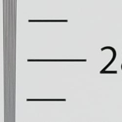Strong detail to ~2,900 lines horizontal Camera JPEG