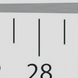 Strong detail to ~2,900 lines vertical ACR converted RAW