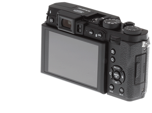 Fuji X30 review -- tilting LCD