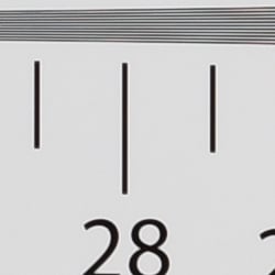 Strong detail to ~2,750 lines vertical Camera JPEG