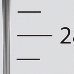 Strong detail to ~2,800 lines horizontal Camera JPEG