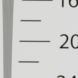 Strong detail to ~2,100 lines horizontal Camera JPEG