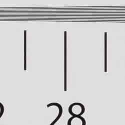 Strong detail to ~2,800 lines vertical Camera JPEG
