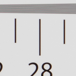Strong detail to ~2,850 lines vertical ACR processed RAW