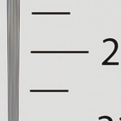 Strong detail to ~2,850 lines horizontal Camera JPEG