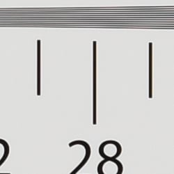 Strong detail to ~2,850 lines vertical Camera JPEG