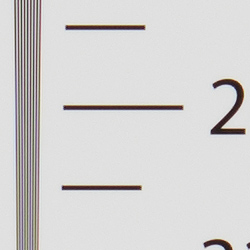 Strong detail to ~2,900 lines horizontal ACR processed RAW