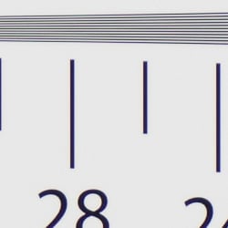 Strong detail to ~2,800 lines vertical ACR processed RAW