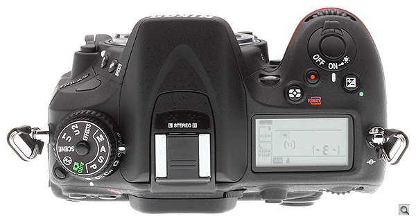 Nikon D7100 top