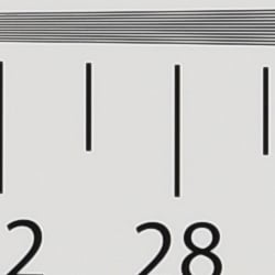 Strong detail to ~2,850 lines vertical Camera JPEG