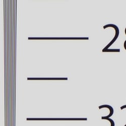 Strong detail to ~2,900 lines horizontal ACR processed RAW