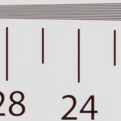 Strong detail to ~2,550 lines vertical ACR processed RAW