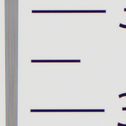 Strong detail to ~3,400 lines horizontal ACR processed RAW