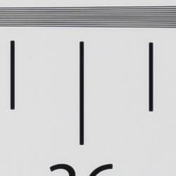 Strong detail to ~3,500 lines vertical Camera JPEG