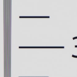 Strong detail to ~3,600 lines horizontal ACR processed RAW