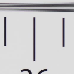 Strong detail to ~3,500 lines vertical ACR processed RAW