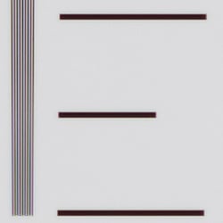 Strong detail to >4,000 lines horizontal ACR processed RAW