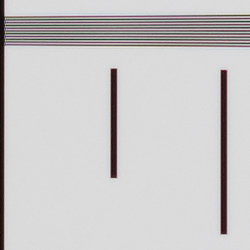 Strong detail to >4,000 lines vertical ACR processed RAW